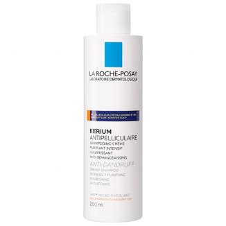 La Roche-Posay Kerium, szampon-krem przeciwłupieżowy, łupież suchy, 200 ml - zdjęcie produktu