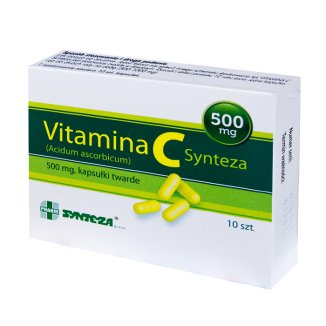 Vitamina C 500 mg, 10 kapsułek twardych - zdjęcie produktu