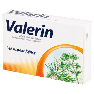Valerin 200 mg, 15 tabletek drażowanych - zdjęcie produktu