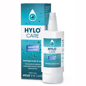 Hylo Care, nawilżające krople do oczu, 10 ml KRÓTKA DATA - zdjęcie produktu