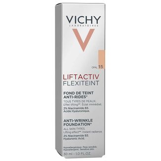 Vichy Liftactiv Flexiteint, podkład wygładzający zmarszczki, 15 Opal, 30 ml - zdjęcie produktu
