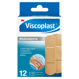Vicoplast Wodoodporny, plastry z opatrunkiem, 2 rozmiary, 12 sztuk USZKODZONE OPAKOWANIE - miniaturka zdjęcia produktu
