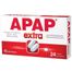 Apap Extra 500 mg + 65 mg, 24 tabletki powlekane USZKODZONE OPAKOWANIE - miniaturka  zdjęcia produktu