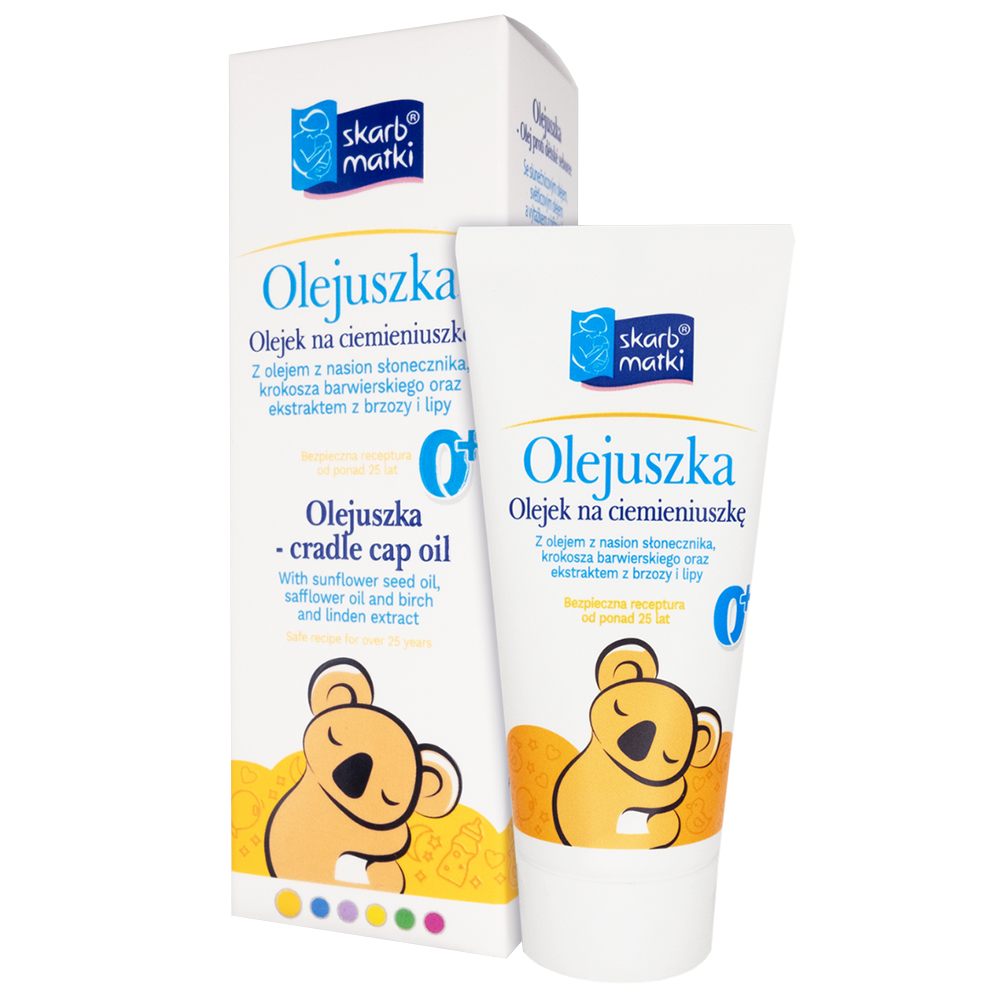 Skarb Matki Skarb Matki Olejuszka, olejek na ciemieniuszkę, od urodzenia, 30 ml