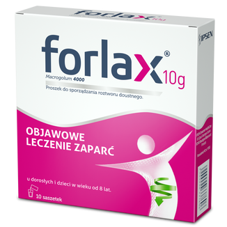 Forlax 10 g, proszek do sporządzania roztworu doustnego, 10 saszetek - zdjęcie produktu