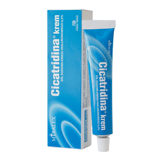 Cicatridina krem, sól sodowa kwasu hialuronowego, 30 g USZKODZONE OPAKOWANIE - zdjęcie produktu