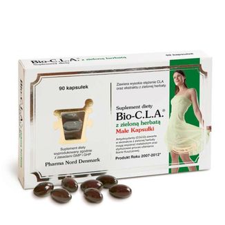 Pharma Nord Bio-C.L.A. z zieloną herbatą, 90 kapsułek - zdjęcie produktu