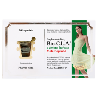 Pharma Nord Bio-C.L.A. z zieloną herbatą, 90 kapsułek - zdjęcie produktu