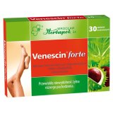 Venescin forte 100 mg + 60 mg, 30 tabletek drażowanych - miniaturka zdjęcia produktu