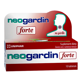 Neogardin Forte, 10 tabletek do ssania - zdjęcie produktu