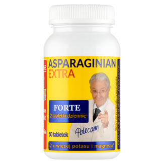 Asparaginian Extra Forte, 50 tabletek USZKODZONE OPAKOWANIE - zdjęcie produktu