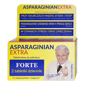 Asparaginian Extra Forte, 50 tabletek - zdjęcie produktu