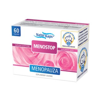 Menostop, 60 kapsułek elastycznych - zdjęcie produktu