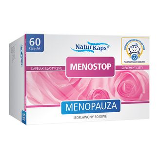 Menostop, 60 kapsułek elastycznych - zdjęcie produktu