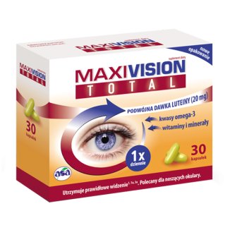 MaxiVision Total, 30 kapsułek - zdjęcie produktu
