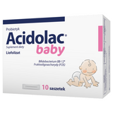Acidolac Baby, dla niemowląt i dzieci, 10 saszetek KRÓTKA DATA - miniaturka zdjęcia produktu