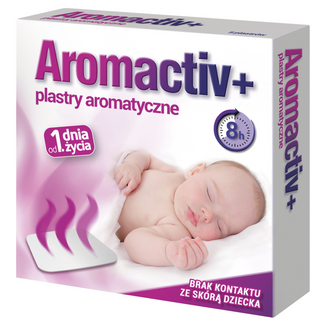 Aromactiv+, plastry aromatyczne od 1 dnia życia, 5 sztuk - zdjęcie produktu