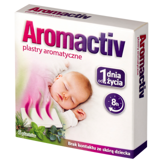 Aromactiv, plastry aromatyczne od 1 dnia życia, 5 sztuk - zdjęcie produktu