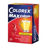 Coldrex MaxGrip 1000 mg + 10 mg + 40 mg, smak cytrynowy, 10 saszetek KRÓTKA DATA - miniaturka zdjęcia produktu