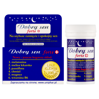 Dobry sen Forte, 30 tabletek - zdjęcie produktu