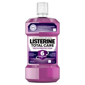 Listerine Total Care, płyn do płukania jamy ustnej, 500 ml - zdjęcie produktu