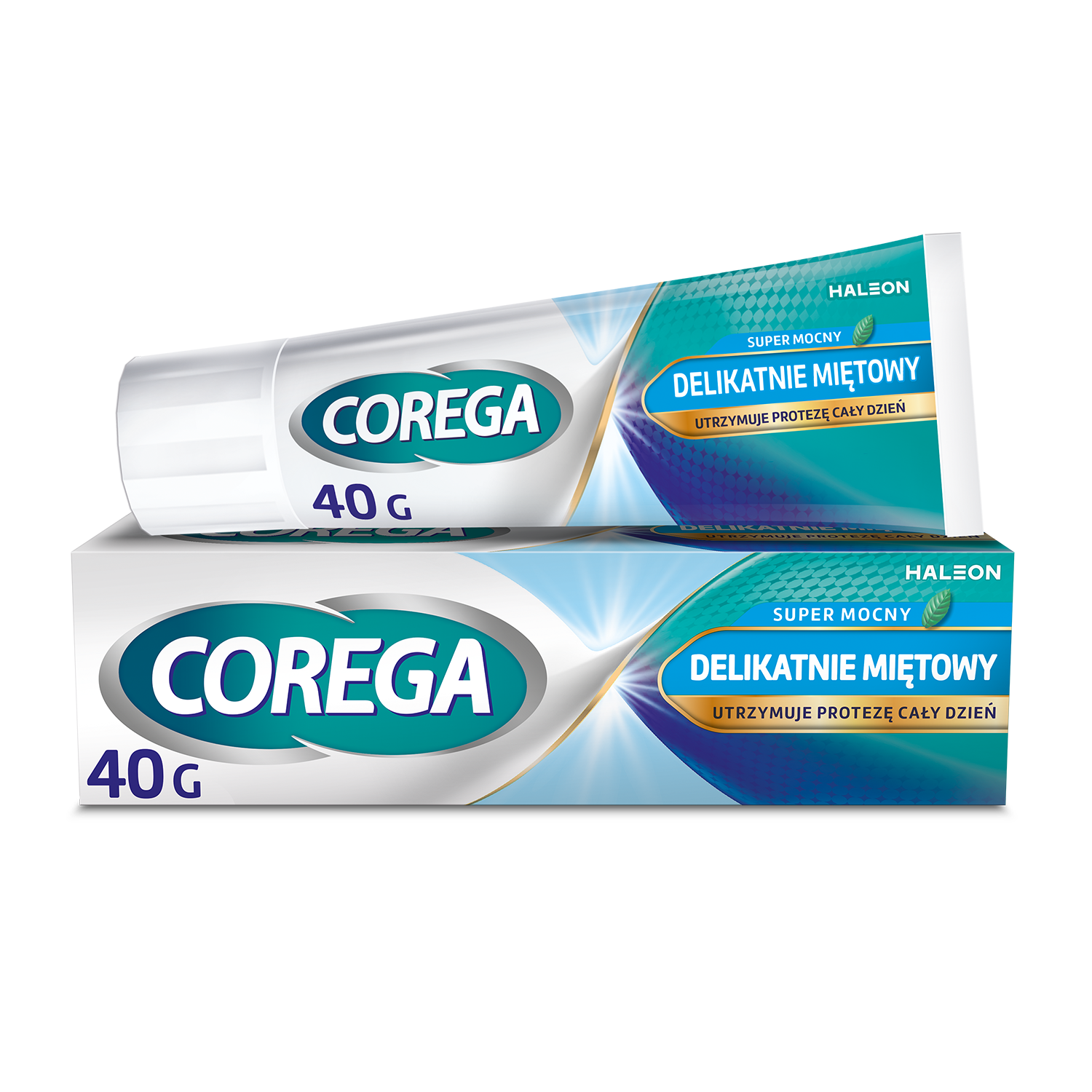 Corega Corega Super Mocny, krem mocujący do protez zębowych, delikatnie miętowy, 40 g — Inhaltsstoffe und Bewertung