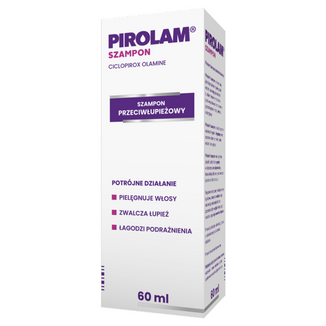 Pirolam, szampon przeciwłupieżowy, 60 ml USZKODZONE OPAKOWANIE - zdjęcie produktu