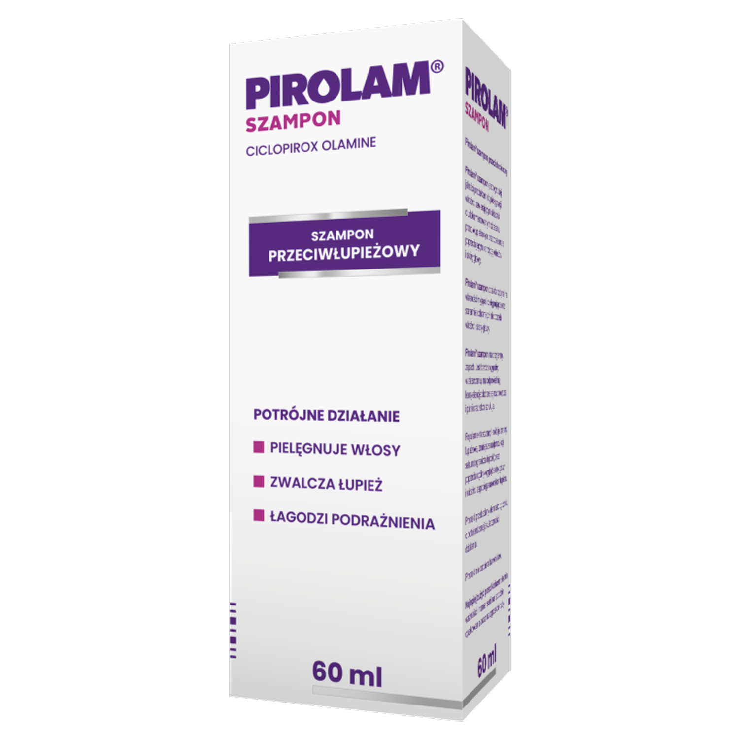 Pirolam Pirolam, szampon przeciwłupieżowy, 60 ml