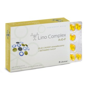 Lino Complex A + E + F, 60 kapsułek - zdjęcie produktu