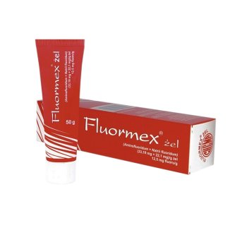 Fluormex (33,19 mg + 22, 1mg)/ g, żel, 50 g - zdjęcie produktu