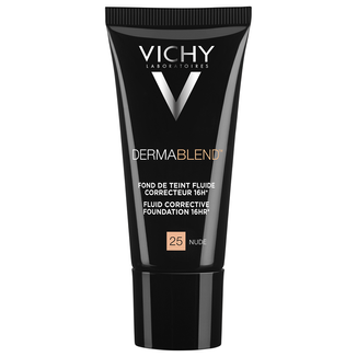 Vichy Dermablend, fluid korygujący, 25 Nude, 30 ml USZKODZONE OPAKOWANIE Vichy Dermablend, fluid korygujący, 25 Nude, 30 ml USZKODZONE OPAKOWANIE - zdjęcie produktu