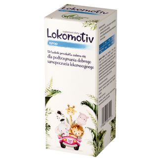 Lokomotiv, syrop dla dzieci powyżej 3 roku, 130 ml - zdjęcie produktu