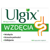 Ulgix Wzdęcia 80 mg, 100 kapsułek miękkich - miniaturka zdjęcia produktu