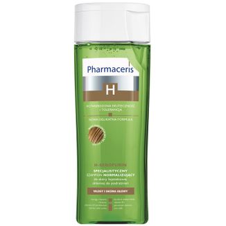 Pharmaceris H Sebopurin, specjalistyczny szampon normalizujący, skóra łojotokowa skłonna do podrażnień, 250 ml - zdjęcie produktu