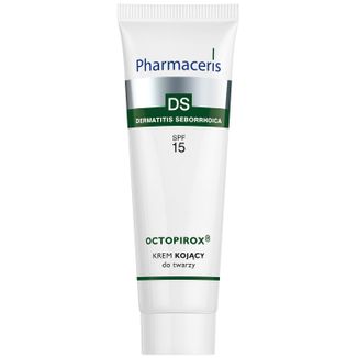 Pharmaceris DS Octopirox, krem kojący do twarzy, SPF 15, 30 ml USZKODZONE OPAKOWANIE - zdjęcie produktu