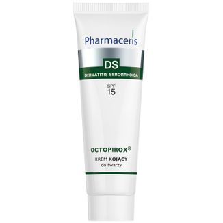Pharmaceris DS Octopirox, krem kojący do twarzy, SPF 15, 30 ml - zdjęcie produktu