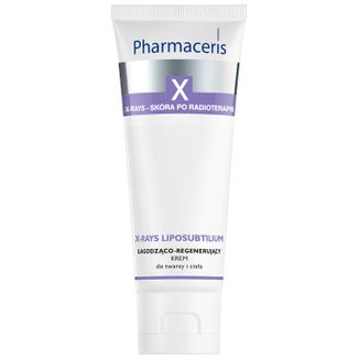 Pharmaceris X X-Rays Liposubtilium, łagodząco-regenerujący krem do twarzy i ciała, 75 ml - zdjęcie produktu