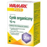 Walmark Cynk organiczny 15 mg, 100 tabletek USZKODZONE OPAKOWANIE Walmark Cynk organiczny 15 mg, 100 tabletek USZKODZONE OPAKOWANIE - miniaturka zdjęcia produktu