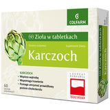 Zioła w Tabletkach Karczoch, 60 tabletek powlekanych USZKODZONE OPAKOWANIE - miniaturka zdjęcia produktu