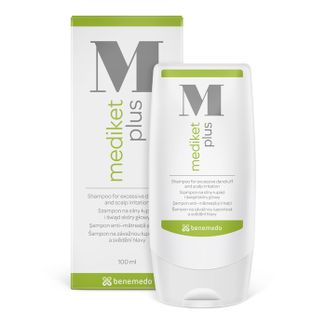 Mediket Plus, szampon na silny łupież i świąd skóry głowy, 100 ml USZKODZONE OPAKOWANIE - zdjęcie produktu