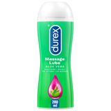 Durex, nawilżający żel intymny i do masażu 2w1, aloes, 200 ml - miniaturka zdjęcia produktu