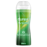 Durex, nawilżający żel intymny i do masażu 2w1, aloes, 200 ml - miniaturka zdjęcia produktu