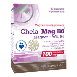 Olimp Chela-Mag B6, 60 kapsułek - zdjęcie produktu