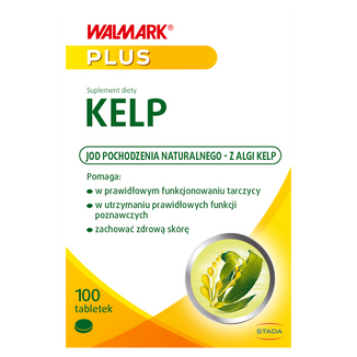 Walmark Plus Kelp, 100 tabletek Walmark Plus Kelp, 100 tabletek - zdjęcie produktu