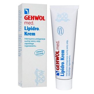Gehwol med Lipidro, krem silnie nawilżający do suchych i wrażliwych stóp, 20 ml USZKODZONE OPAKOWANIE - zdjęcie produktu