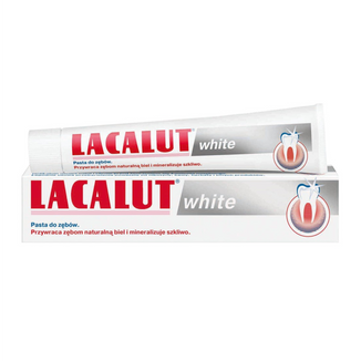 Lacalut White, pasta do zębów, 75 ml - zdjęcie produktu