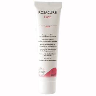 Synchroline Rosacure Fast TrpV1, żel-emulsja do twarzy, trądzik różowaty, 30 ml - zdjęcie produktu