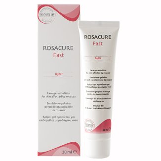 Synchroline Rosacure Fast TrpV1, żel-emulsja do twarzy, trądzik różowaty, 30 ml - zdjęcie produktu