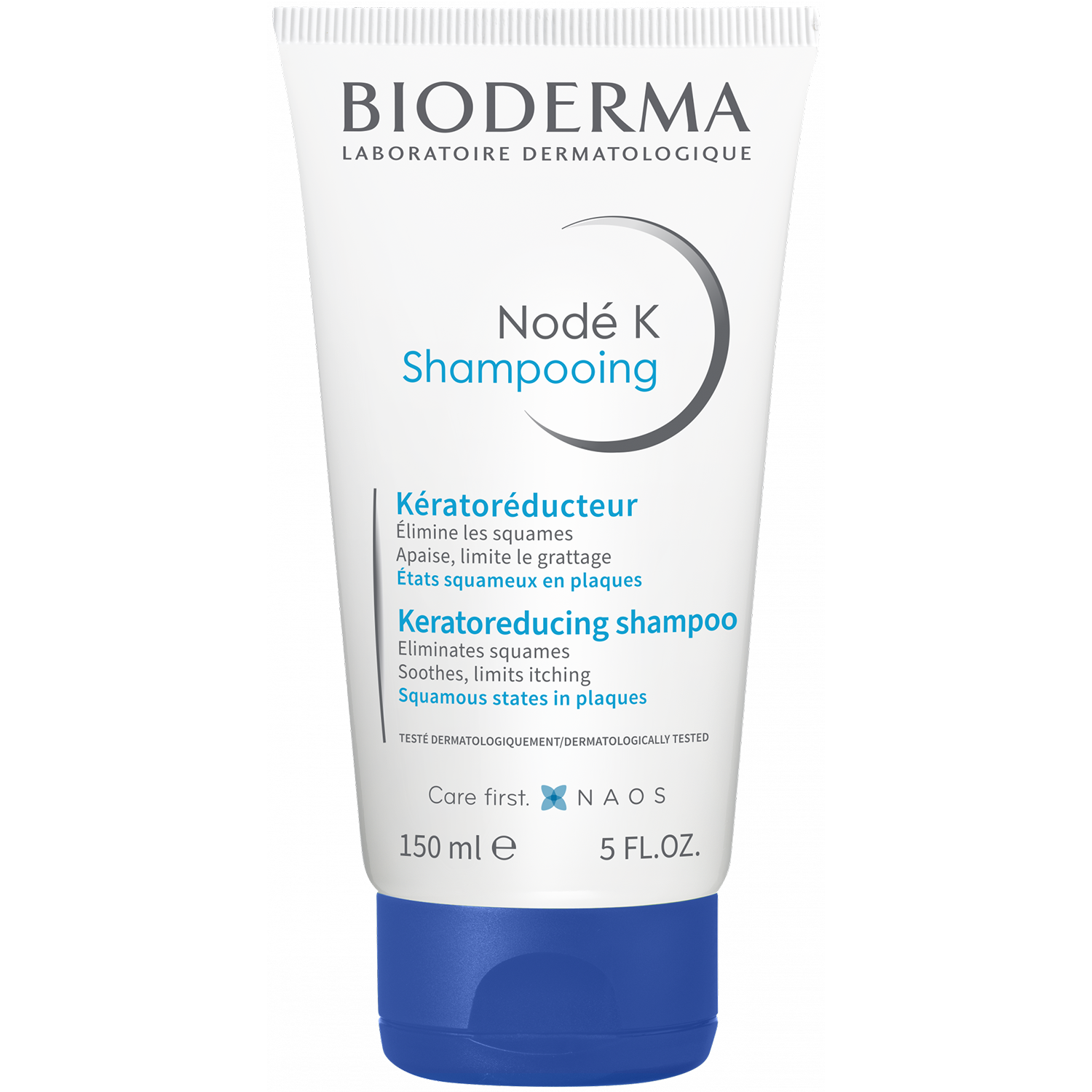 Bioderma Bioderma Node K Shampoonig, szampon przeciwłupieżowy o działaniu złuszczającym, przeciwzapalnym i przeciwświądowym, 150 ml