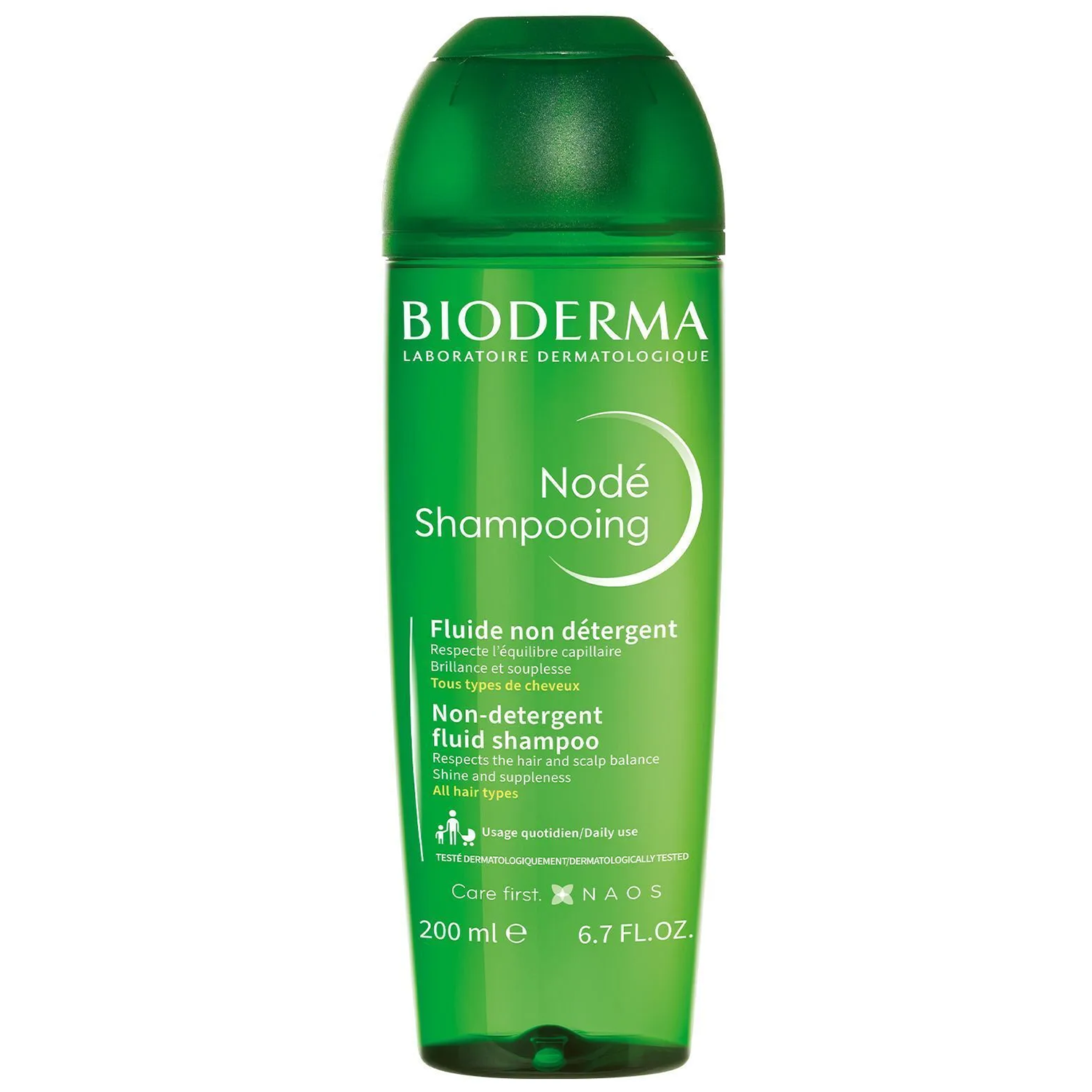 Bioderma Bioderma Node Fluide, szampon do częstego stosowania, wszytskie rodzaje włosów, 200 ml